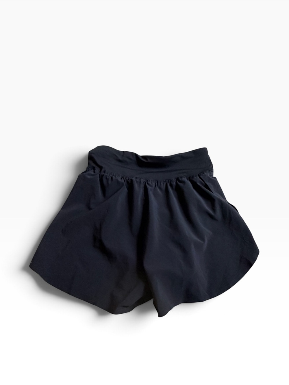 Lululemon Fast and Free Reflective High Rise Shorts 3” Black Size 0